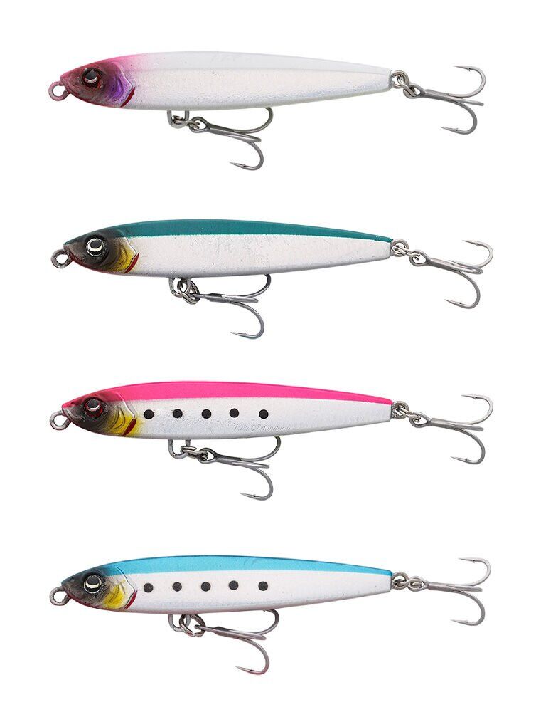 Savage Gear Jig Pencil Micro Z 5.6 cm 15G S Holo White Glow