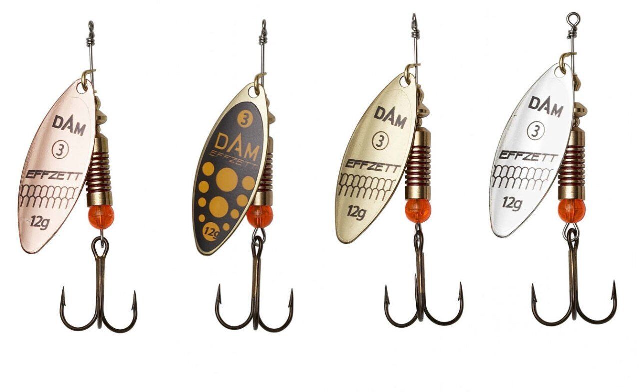 Dam Effzett Predator Spinner 7 gr #2 Kaşık Blacky
