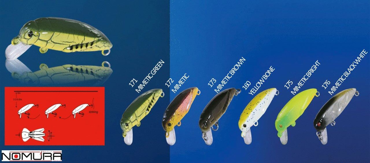 Nomura Norı 3.7cm 2.0gr Sınkıng Sahte Balık 160