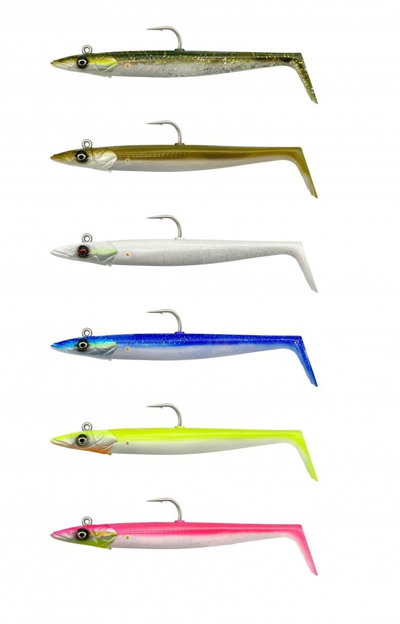 Savage Gear Sandeel V2 15.5 cm 46 gr 2+1 Lemon Back