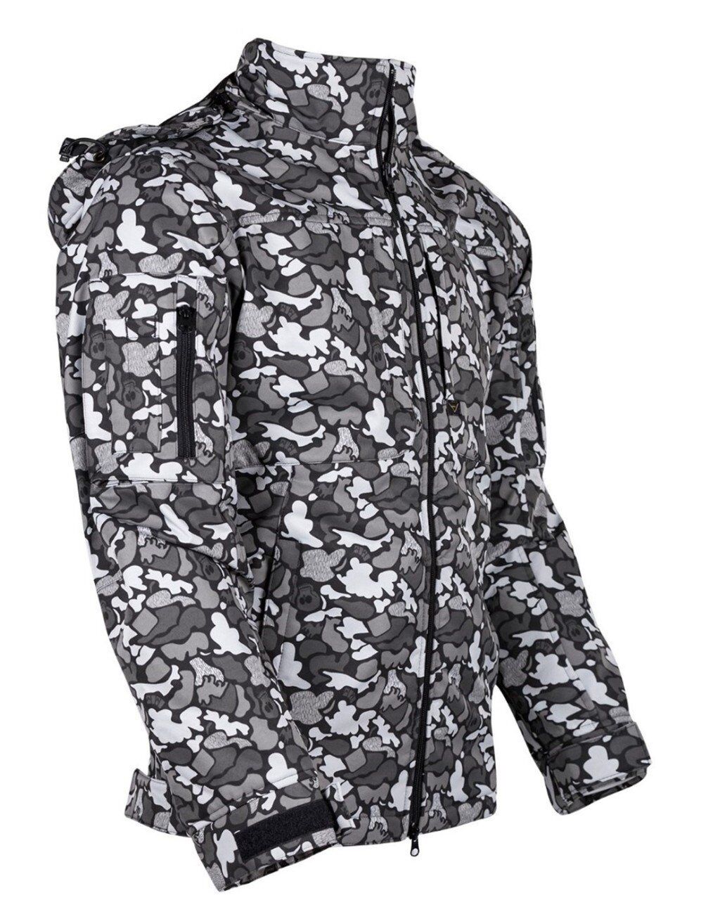 T. VAV Shell HT-01 Softshell Mont Kurukafa Beyaz XXL