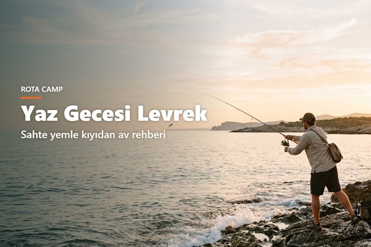 Sahte Yemle Levrek Avı: Yaz Gecelerinde Kıyıdan Levrek Nasıl Tutulur?