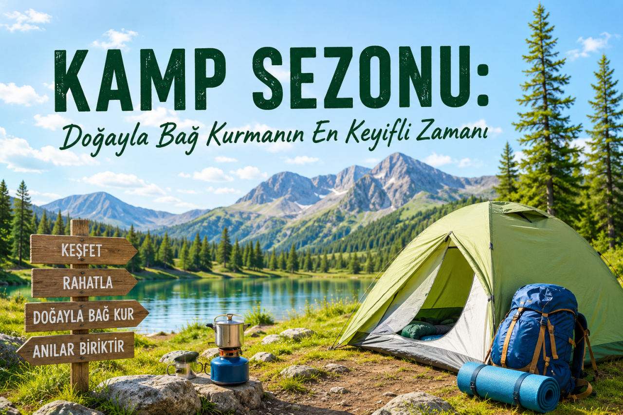 Kamp Sezonu: Doğayla Bağ Kurmanın En Keyifli Zamanı