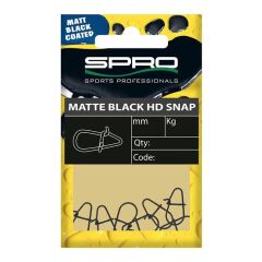 SPRO Matte Siyah HD #6mm Klips