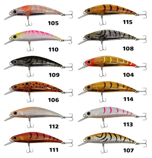 Kendo Shrimp Minnow 70S 9.7gr Sahte Balık 115