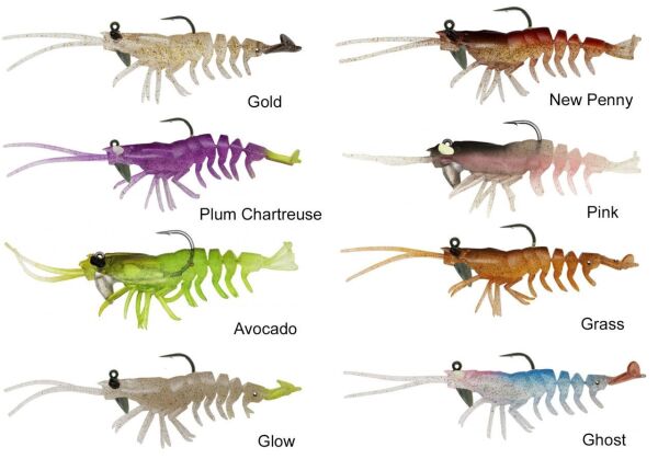 Savage Gear 3D Shrimp RTF 9 cm 7 gr Sahte Balık 2 Adet Plum Chartreuse