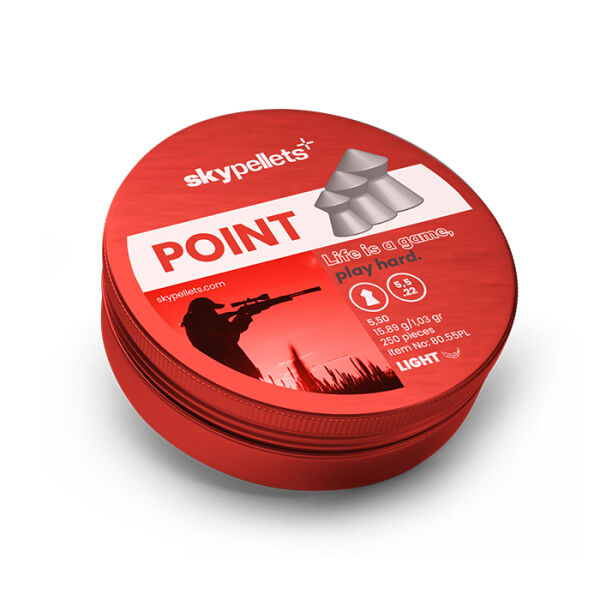 SKYPELLETS Point Light 5,5mm 15,89Gr H.  Saçma 250