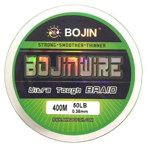 T. DFT Bojin 4X Braid İp Misina 0.35 mm  400 m  Yeşil