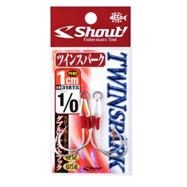 Shout Twin Spark Serisi Olta İğnesi 319TS-1/0