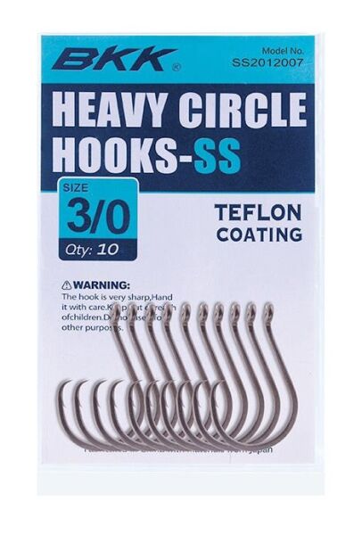 BKK SS Heavy Circle Olta İğnesi 1 10 Pcs