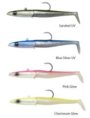 Savage gear Sandeel 20 cm 265 gr 2+1 Sahte Balık Pink Glow