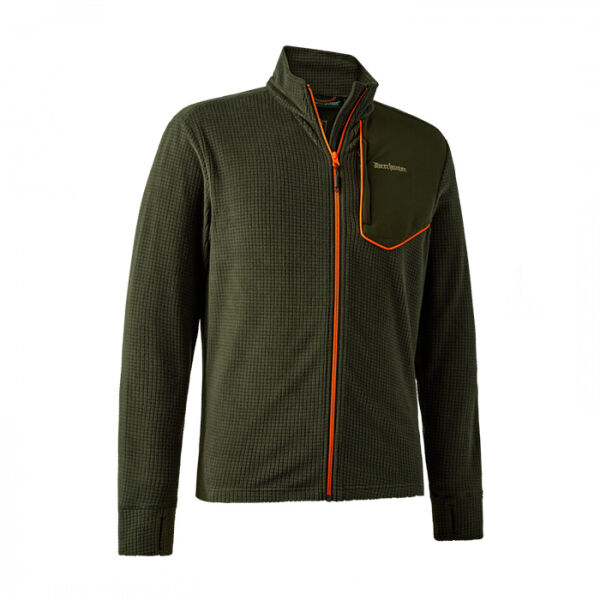 DEERHUNTER Chamois Fermuarlı Polar 361 Yeşil 2XL