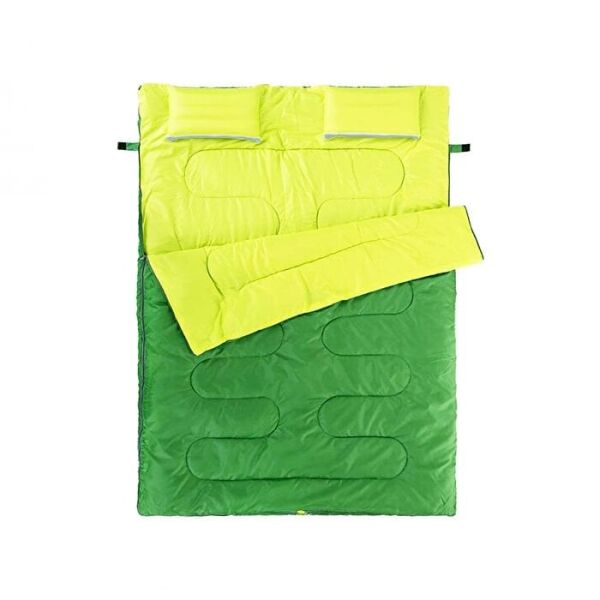 DFT Çift Kişilik(190+30)x145cm Yeşil -5°uyku Tulum