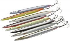 Savage gear Sandeel Pencil 125 mm 19 gr Sahte Balık Black Silver