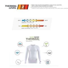 BLACKSPADE Termal Üst İçlik 2. Seviye Antrasit - XXL