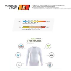 BLACKSPADE Termal Üst İçlik 2. Seviye Antrasit - XL