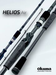 Okuma Helios Air 2,89 cm 10-35 gr 2 Parça Spin Kamışı