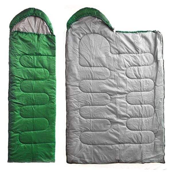 T. DFT Düz Başlık190+30cm)x75 Yeşil 5/15° Uyku Tulumu