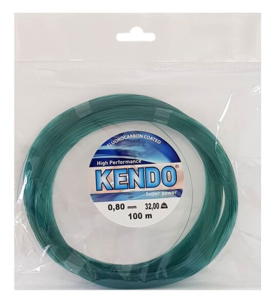 Kendo Standart Premium 100 mt Yeşil Poşet 0,80 mm