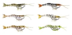 Savage gear TPE Manic Shrimp 10 cm 8 gr Sahte Balık Glow