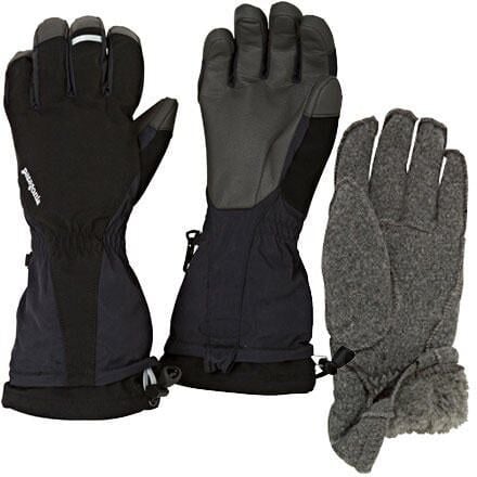Patagonia Kadın White Smoke Eldiven S - GRİ