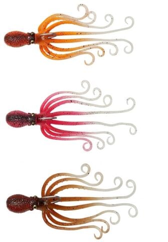 Savage gear Octobus 300g 22cm Sahte Balık Brown Glow