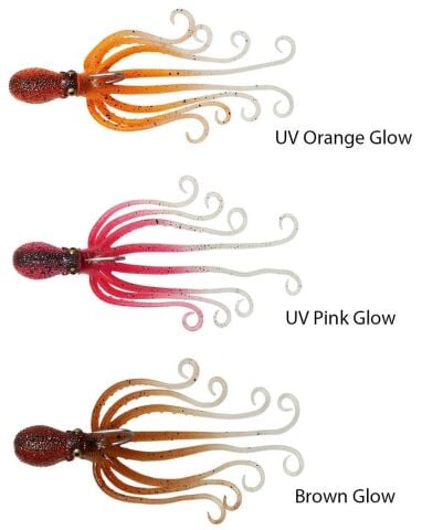 Savage gear Octobus 300g 22cm Sahte Balık Brown Glow