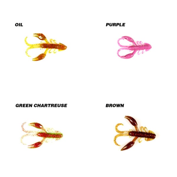Ryuji Rock Craw 7.2 Cm 6 Adet PURPLE