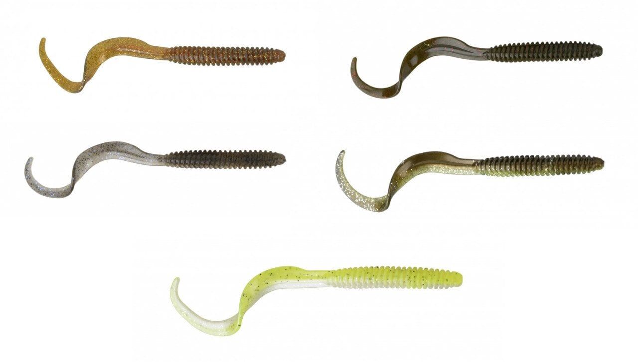 Savage gear LB Rib Worm 90 mm 10 Adet Sahte Balık Red Glitter