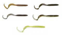 Savage gear LB Rib Worm 90 mm 10 Adet Sahte Balık Red Glitter