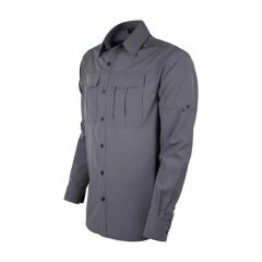 VAV Uzun Kol Gömlek Tacflex-02 Füme - XL