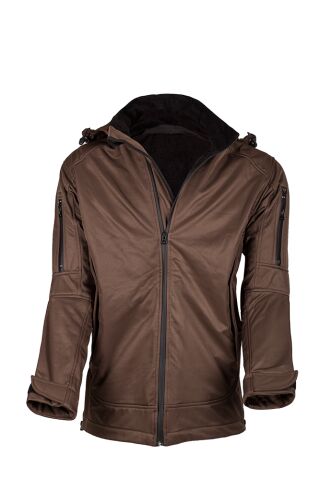 T. VAV Shell HT-01 Softshell Mont Kahverengi - XS