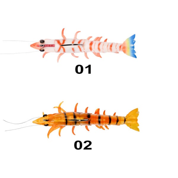 Ryuji Real Shrimp 7.6cm 12gr Silikon Yem 05