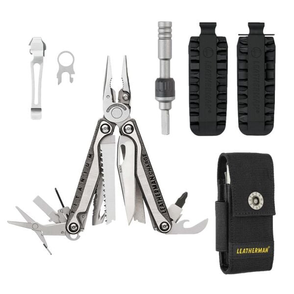 Leatherman Charge+ TTI TAM SET Stainless Steel