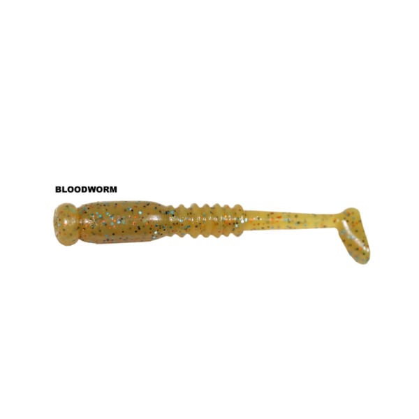 Ryuji Rock Tail 4cm Kokulu Silikon Yem (12 adet) BLOODWORM