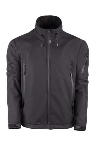 VAV Shell HT-04 Softshell Mont Siyah - XXL