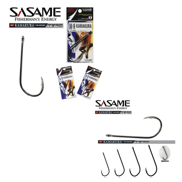 Sasame F-345 Kamakura Serisi Olta İğnesi 6/0