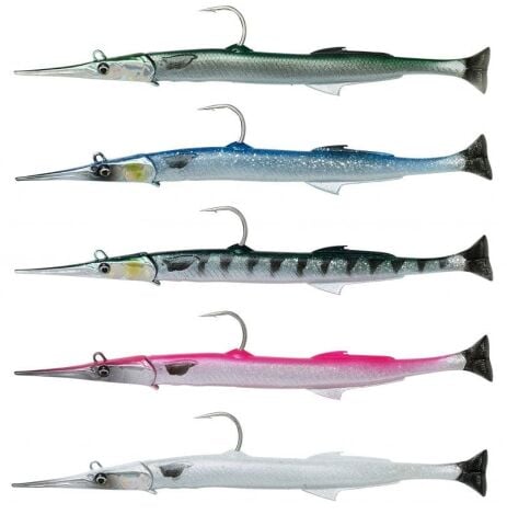 Savage gear Needlefish Pulsetail 2+1 18 cm 26g Sahte Balık Pink Silver
