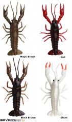 Savage gear LB 3D Crayfish 12,5 cm 15 gr F 3 Adet Sahte Balık Red