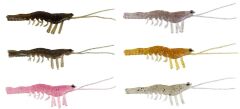 Savage gear LB Manic Shrimp 10 cm 4 Adet Sahte Balık Dark Olive