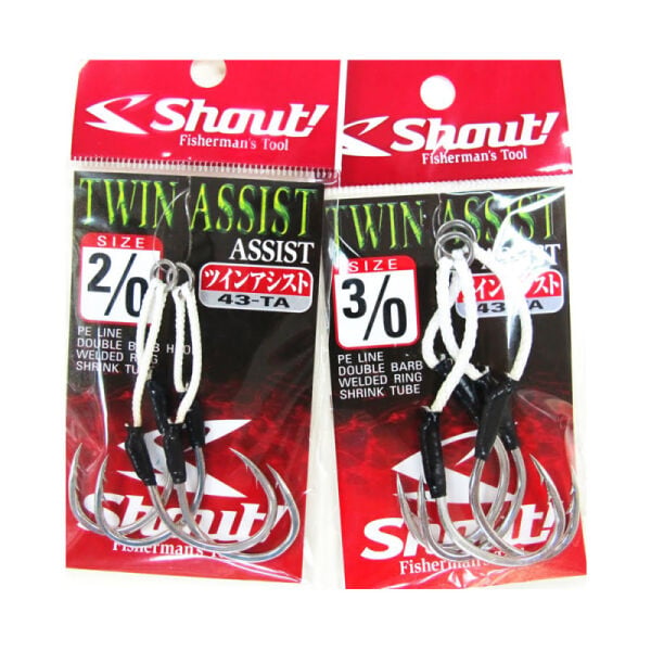 Shout Twin Assist Serisi Olta İğnesi 3/0