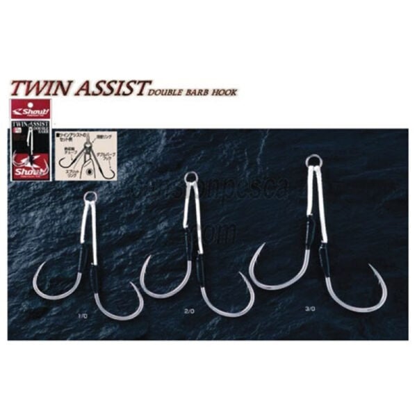 Shout Twin Assist Serisi Olta İğnesi 3/0