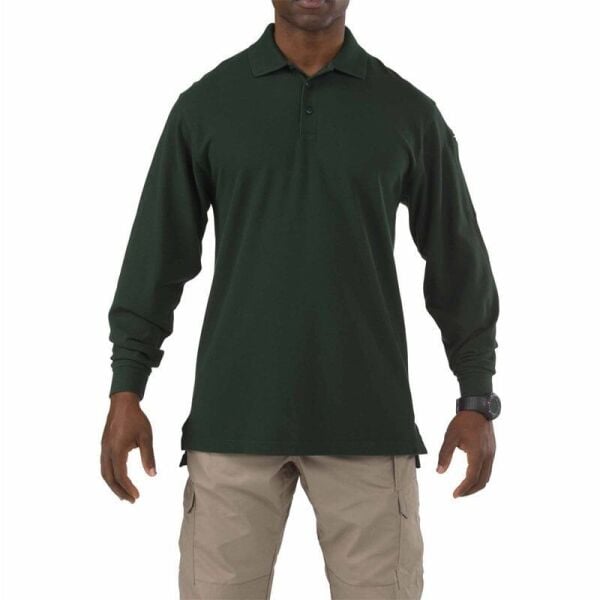 5.11 PROFESSIONAL POLO UZUN KOLLU YESIL 3XL