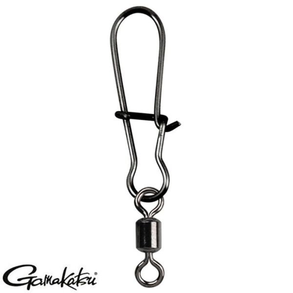 Gamakatsu Hyper Ez Fırdöndü Siyah #5*4 1/4