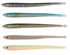 Savage gear LB Sandeel Slug 14 cm 6 Adet Sahte Balık Real Pearl