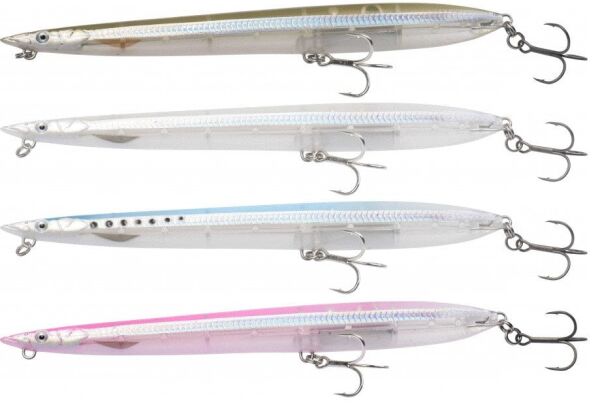 Savage gear Sandeel Surf Walker 180 27g Sahte Balık 03-White Flash