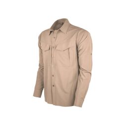 VAV Uzun Kol Gömlek Tacflex-01 Bej - S
