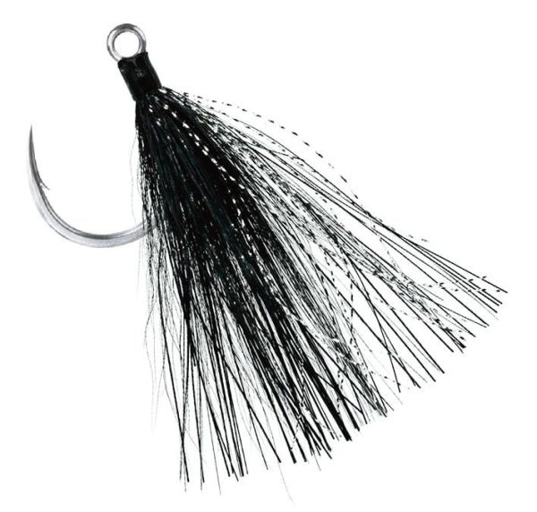 BKK Lone Diablo BT- Black Bucktail Olta İğnesi 3/0
