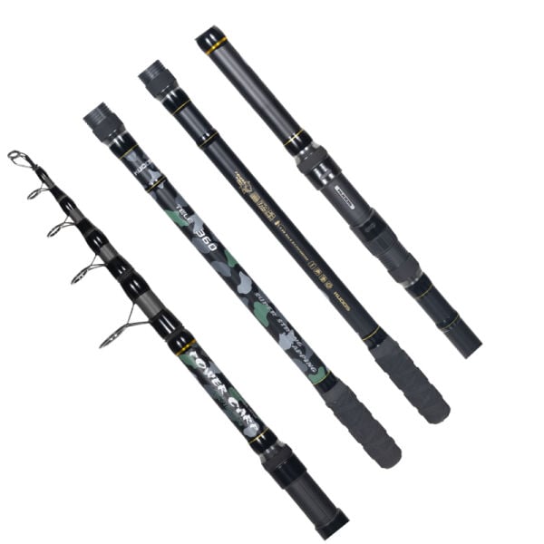 Kudos Power Carp 3.90M, 5 Lbs, 100-300GR, Tele Kamış