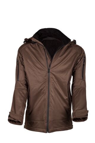 T. VAV Shell HT-01 Softshell Mont Kahverengi - XL